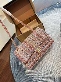 Tweed Flap Bag