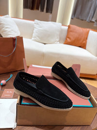 Suede Loafers