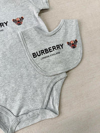 Bear Logo Bodysuit & Bib Set