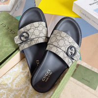 Double Strap Slide Sandals