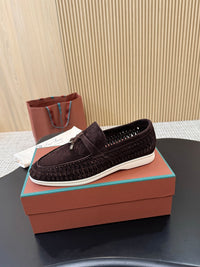 Suede Loafers
