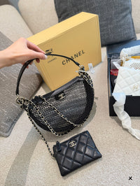 Mesh Hobo Bag