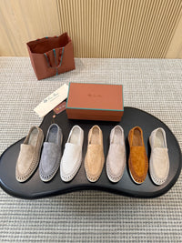 Suede Loafers