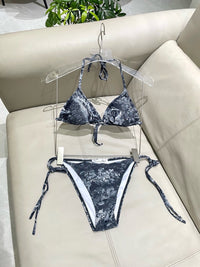 Oblique 3-Piece Bikini Set