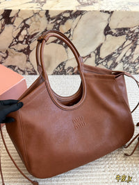 Ivy Nappa Leather Tote Bag