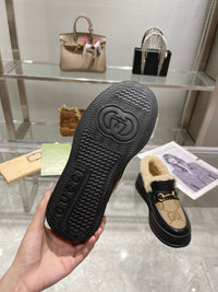 Platform Slip-On Loafers