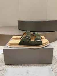 Suede Sandals