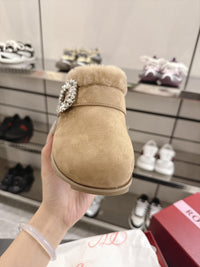Slidy Viv' Suede Mules
