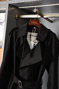 Check Trench Coat