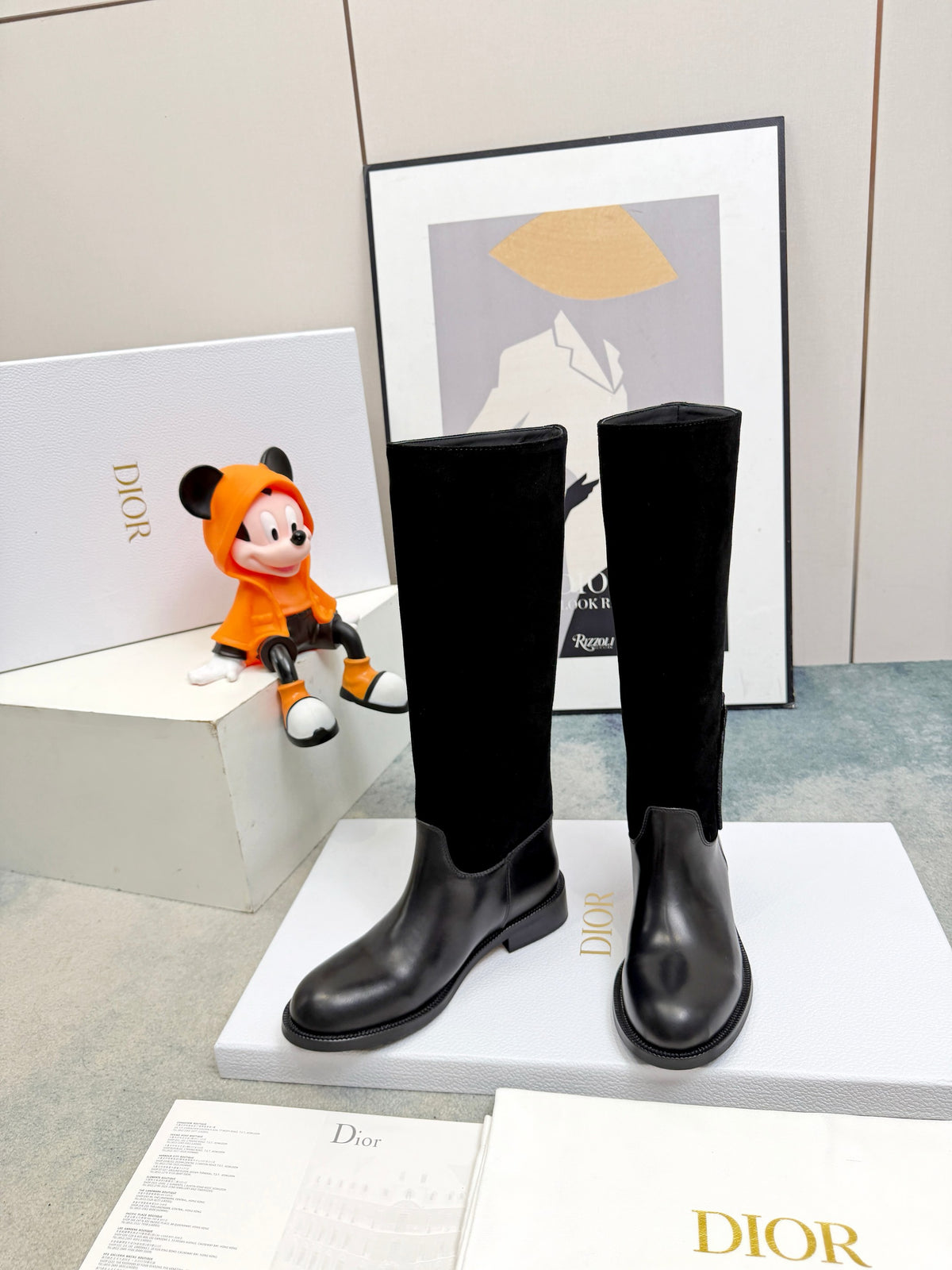 Logo High Boots
