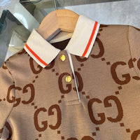 Jacquard Polo Dress