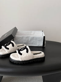 26K Plush Slide Sandals