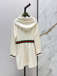 Hooded Jersey Dress