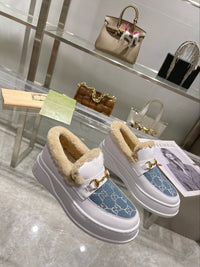 Platform Slip-On Loafers