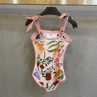 Floral One Piece Swimsuit