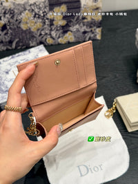 Gardenia Wallet in Matte Lambskin