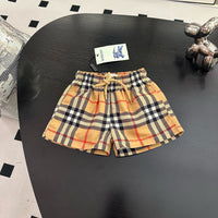 Vintage Check Swimsuit & Shorts