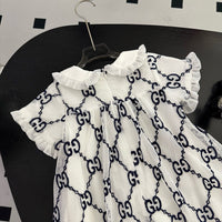Monogram Lace Dress