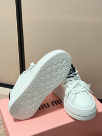 Lace-Up Platform Sneakers