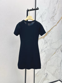 Short Sleeve Knit Dress