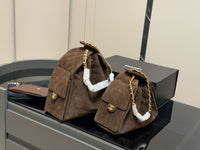 25 Bag Suede Calfskin