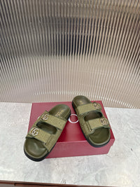 Canvas Slide Sandals