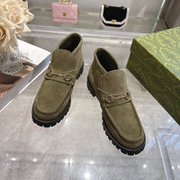 Horsebit Ankle Boots