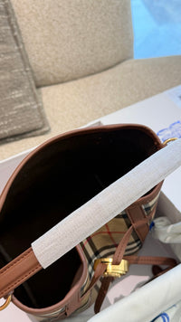Check Bucket Bag