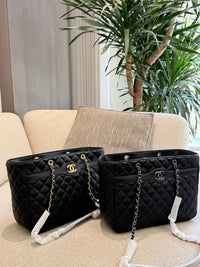 Two Tone Shopping Tote