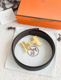 Constance Reversible Leather Belt 38mm