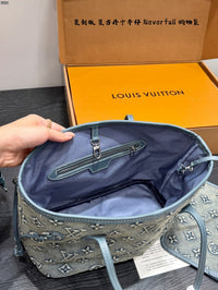 Neverfull Denim Tote