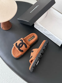 26K Plush Slide Sandals