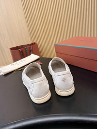 Suede Loafers