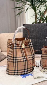 Check Bucket Bag