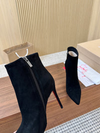 Kate Max Suede Ankle Boots