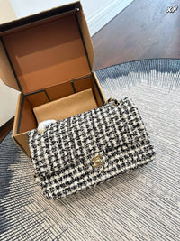 Tweed Flap Bag