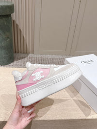 Block Wedge Sneakers