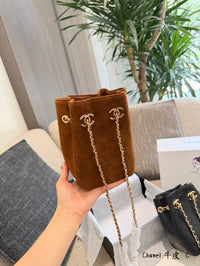 Drawstring Bucket Bag
