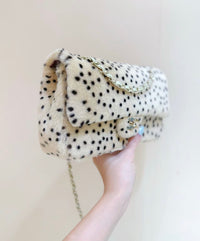 Polka Dot Flap Bag
