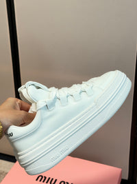 Lace-Up Platform Sneakers