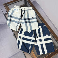 Check Print Swim Shorts