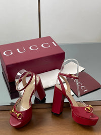 Horsebit Platform Sandals