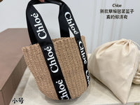Woody Raffia Bag