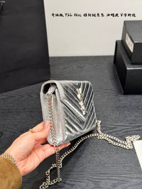 Monogram Envelope Chain Wallet