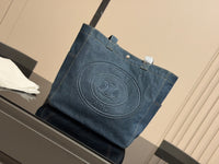 Cabas Denim Tote Bag