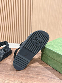 Monogram Sandals