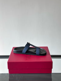 Garavani VLogo Calf Leather Slides