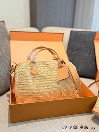 Raffia Speedy 30 Bag