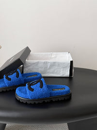 26K Plush Slide Sandals