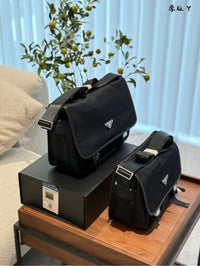 Re-Nylon Saffiano Shoulder Bag